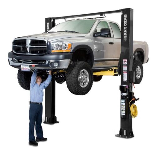 Explore the Bendpak XPR-10S-168 Extra Tall Dual-Width 10,000 lb Clearfloor Lift, designed for versatility and safety in your automotive workshop. ALI certified for peace of mind, it ensures efficient maintenance for trucks, SUVs, and more.